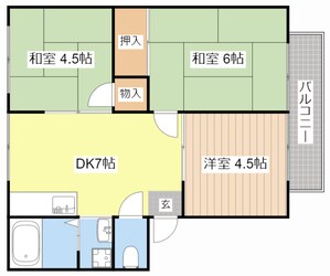 レジオンハイツ湖東の物件間取画像